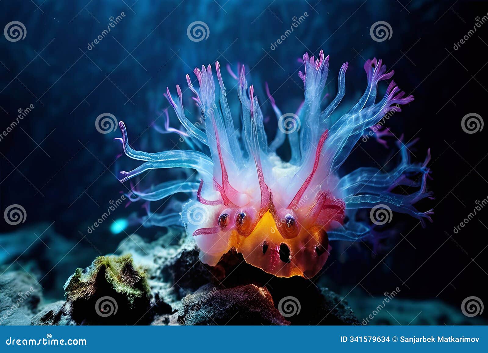 deep sea hydrothermal vent hologram strange and unique creatures