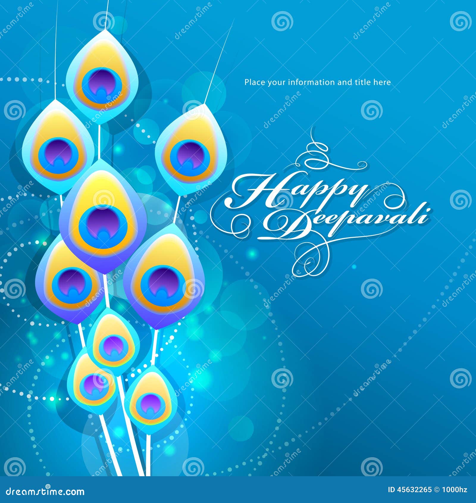 Deepavali festival design stock vector. Illustration of fire - 45632265