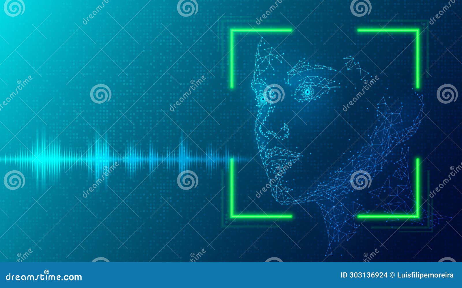 deepfake detector and deepfake detection - conceptual 