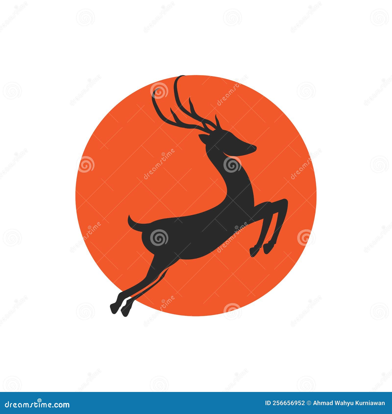 Deer antler ilustration stock vector. Illustration of dear 256656952