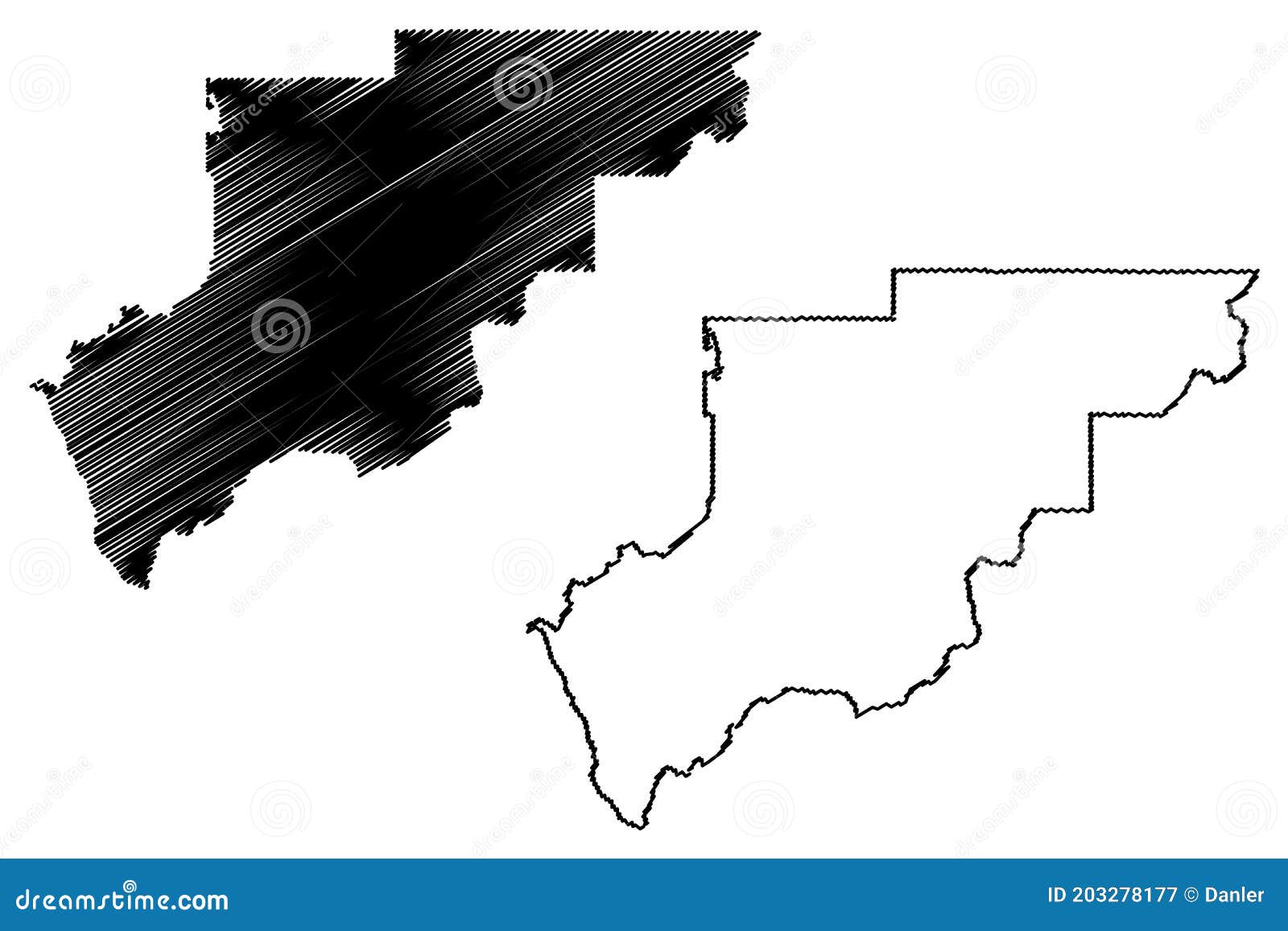 deer lodge county, montana u.s. county, united states of america, usa, u.s., us map  , scribble sketch deer