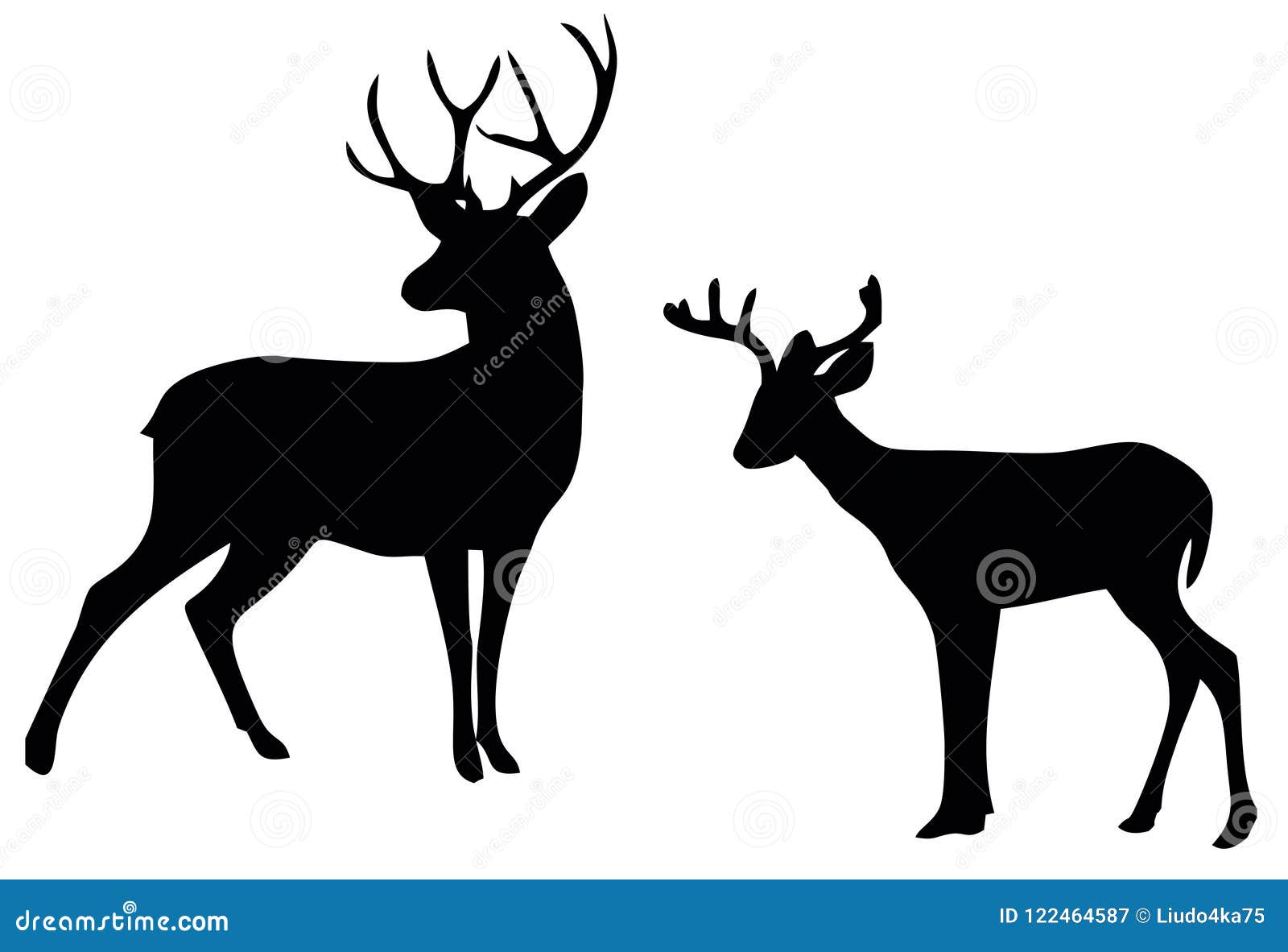 Reindeer Silhouettes