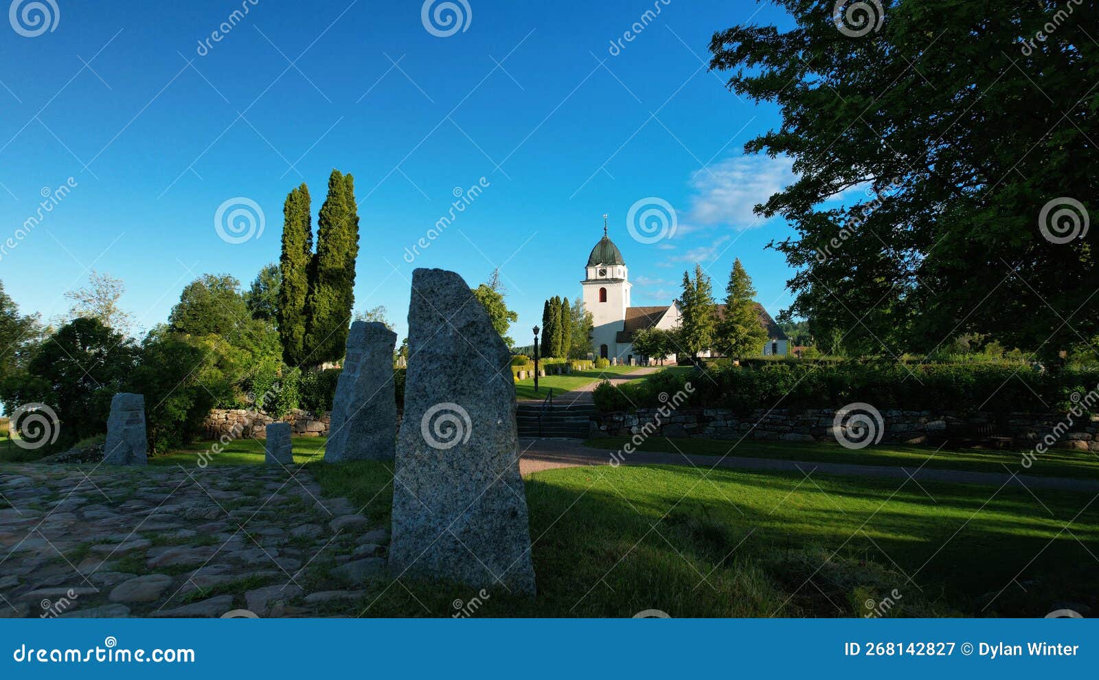 church of sweden and the vasa monument in rattvik in sweden