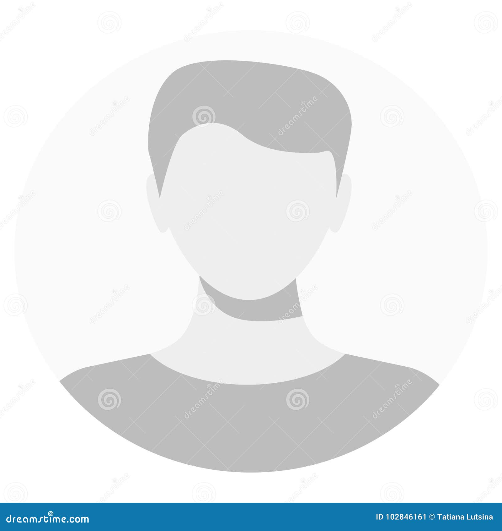 Default Avatar Profile Icon Grey Photo Placeholder Stock Vector Illustration Of Placeholder Flat