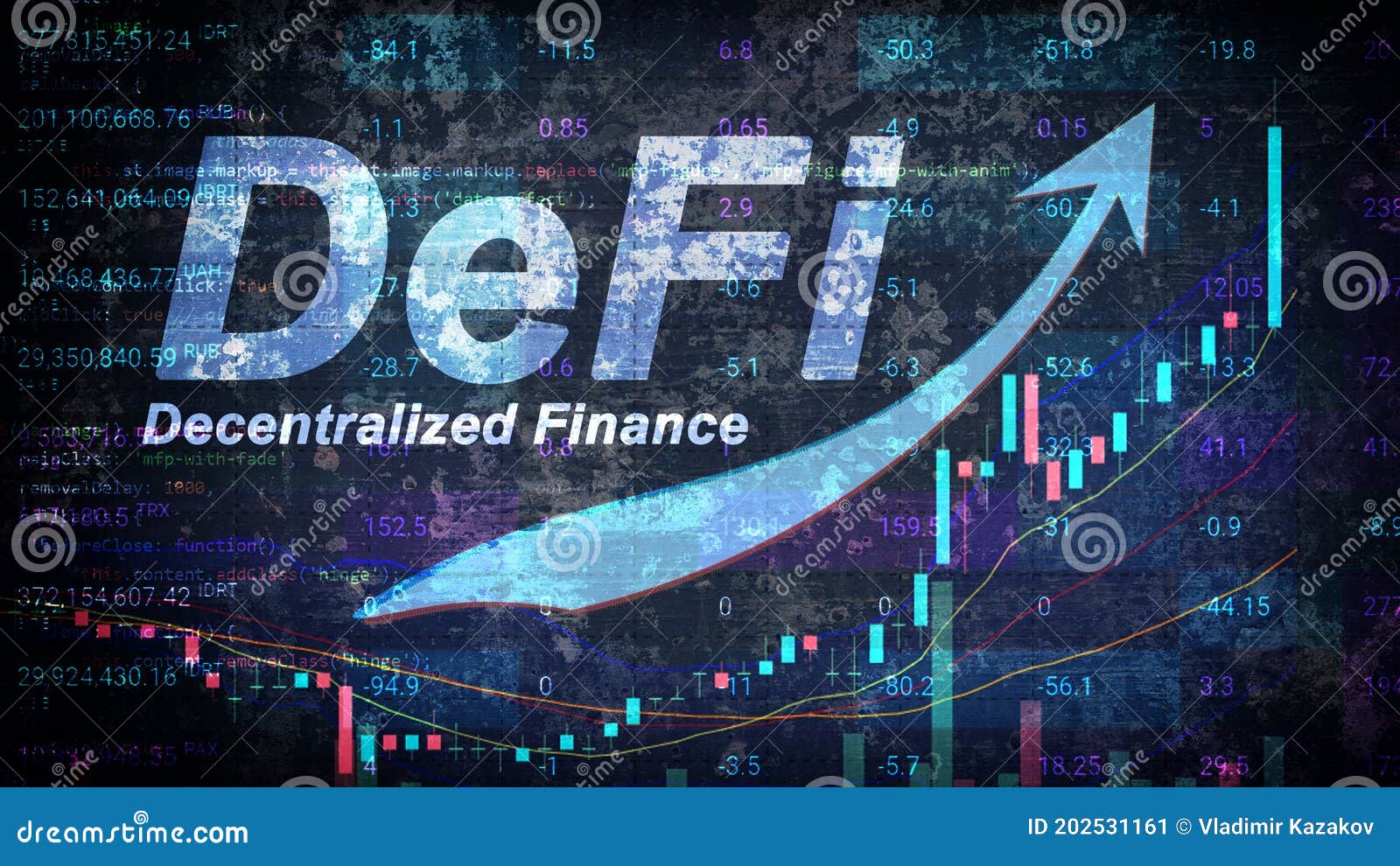 defi is a decentralized finance that is gaining popularity and hype.