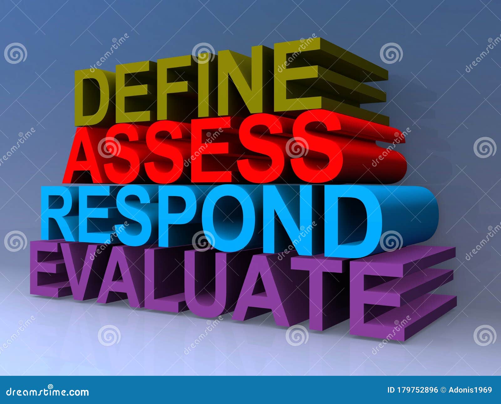 define assess respond evaluate
