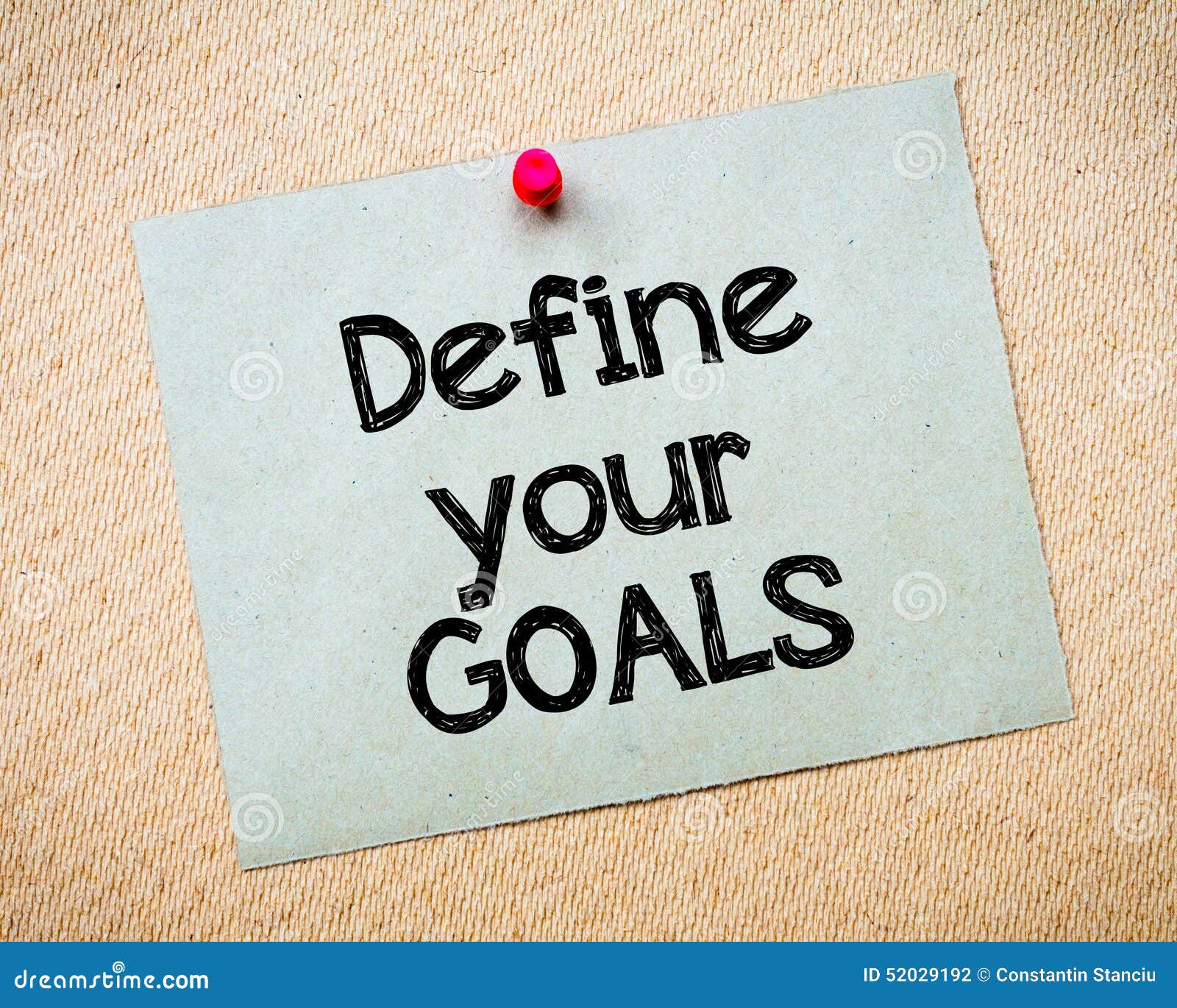 define your goals