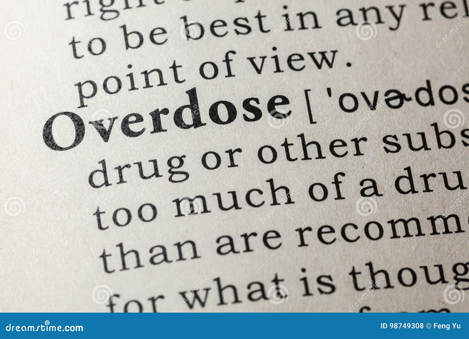 Definition of overdose stock photo. Image of drug, overdose 98749308