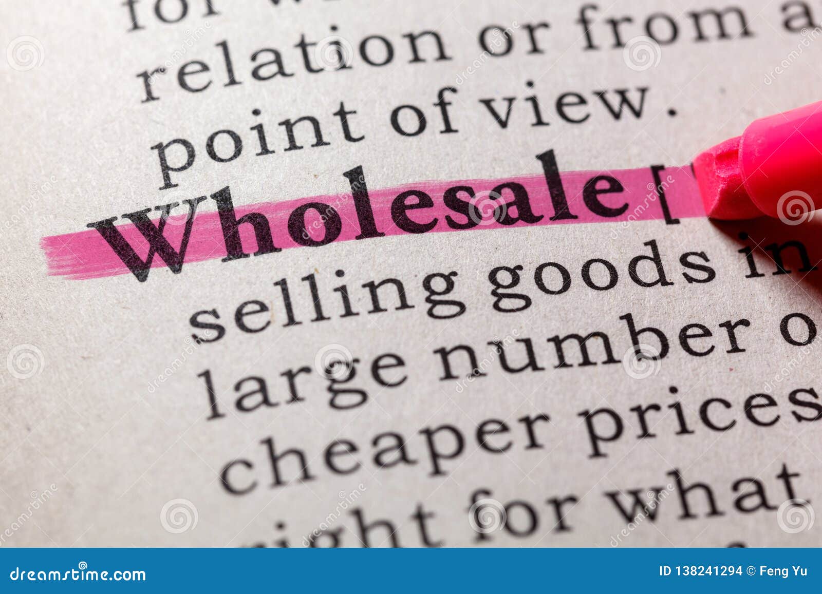 definition of wholesale