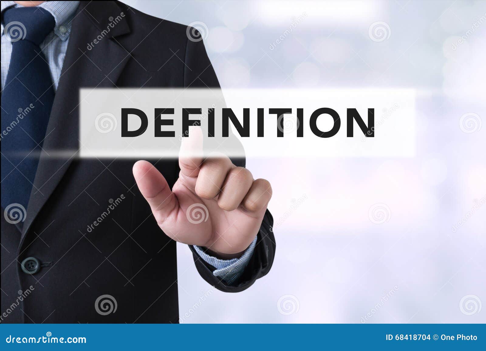 DEFINITION Word, Business Concept Stock Photo - Image of connection ...