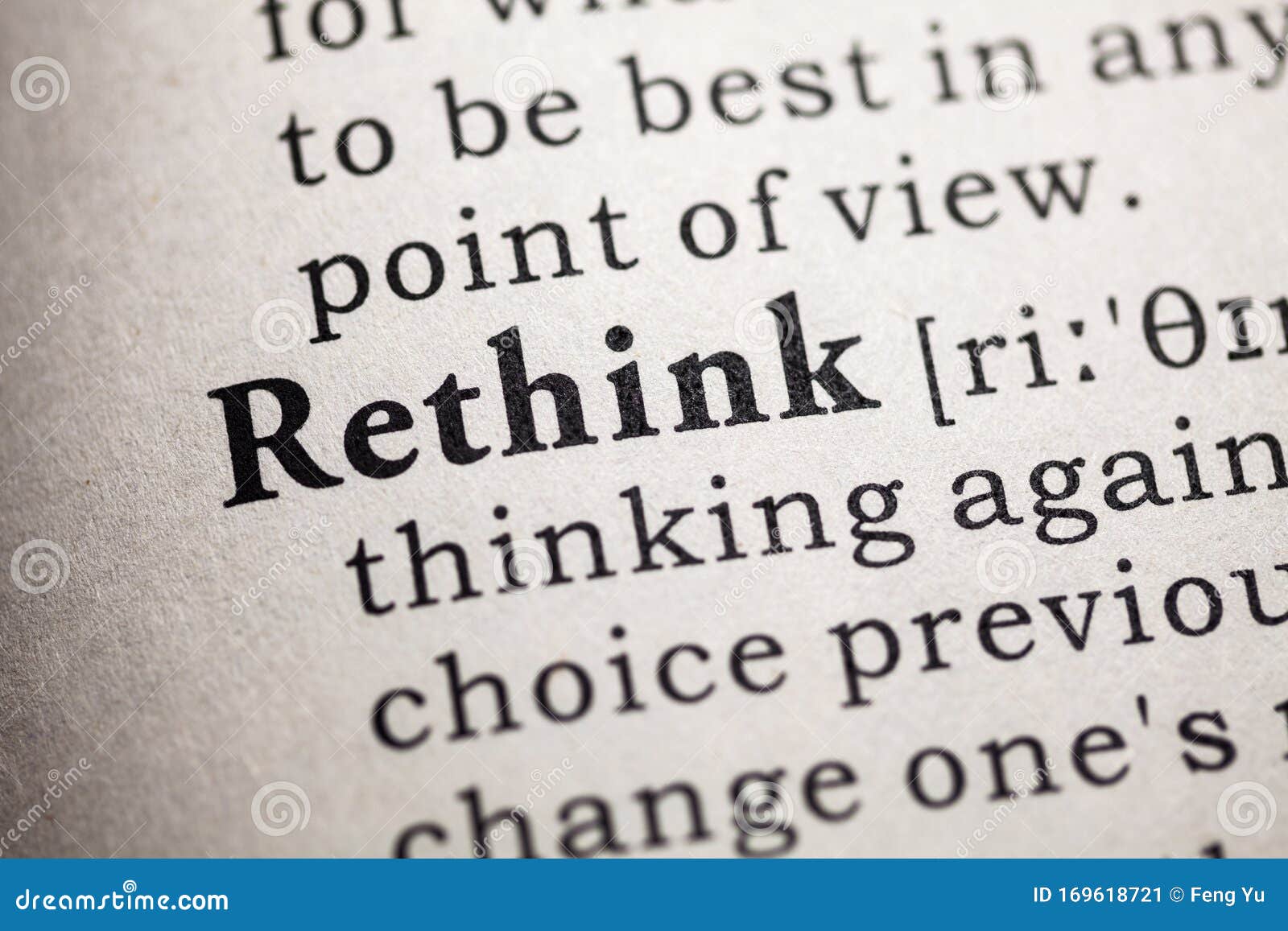 RETHINK DEFINITION MEANING visual data 7