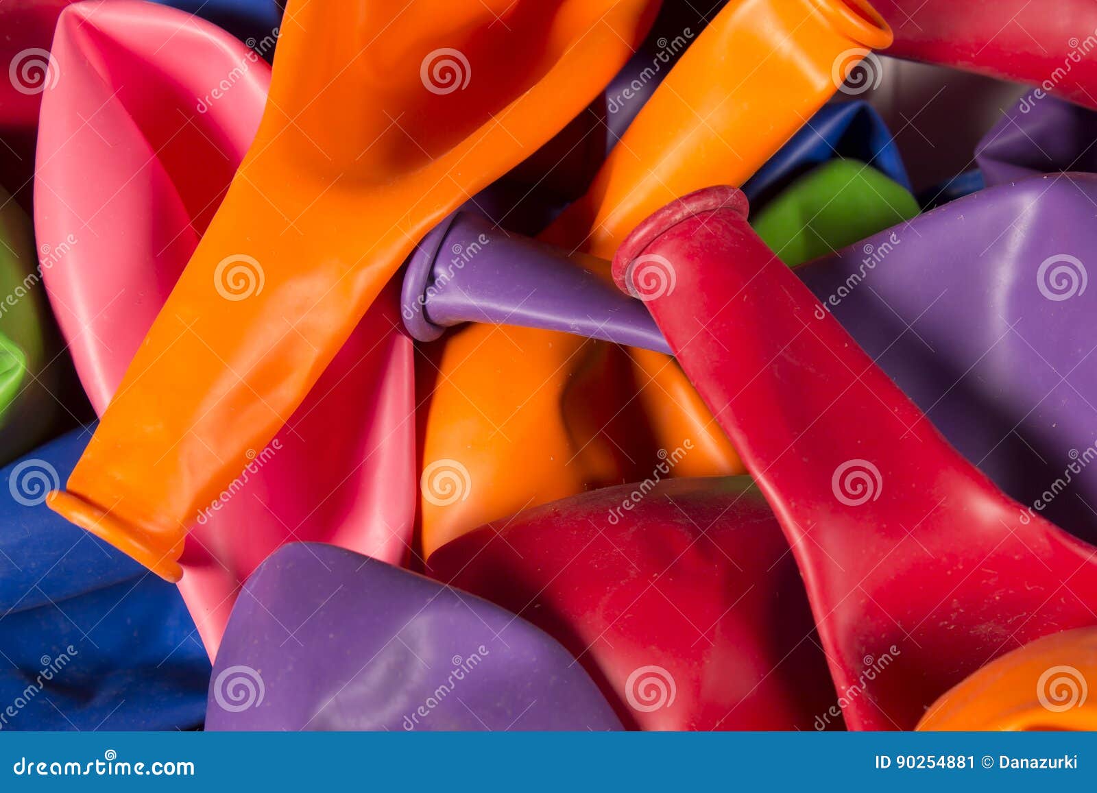 Deflated Helium Balloons stock image. Image of pattern 90254881