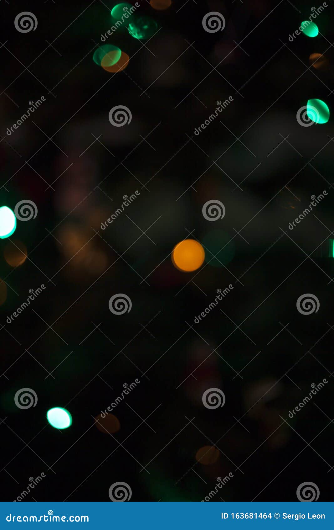 Defocused Colored Christmas Lights Stock Photo Image of brightly