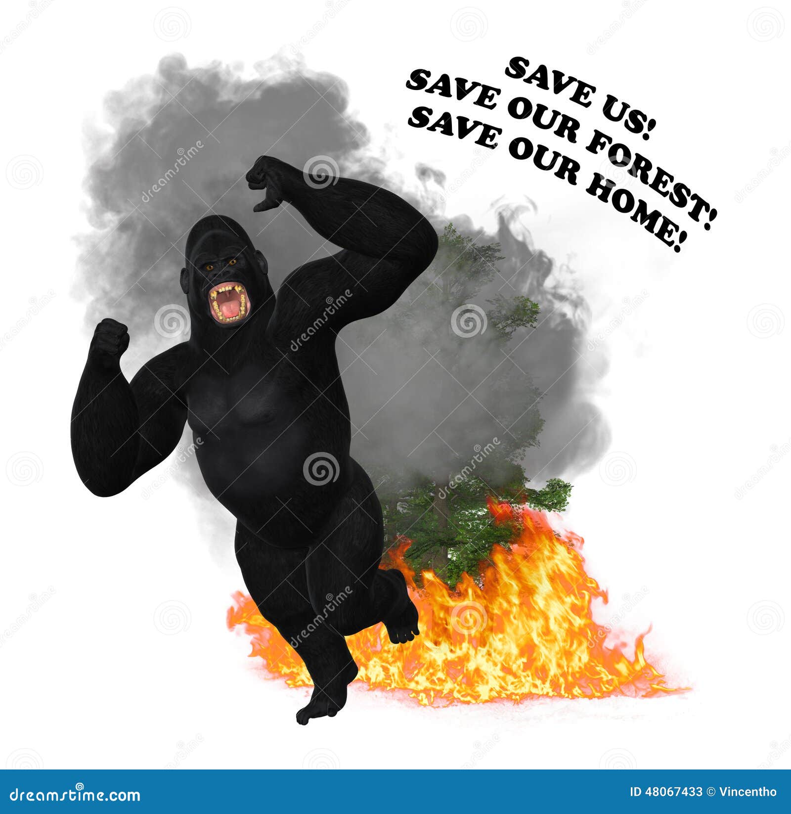 Deforestation Fire Forest Saving Wildlife Animal Illustration Stock Image - Illustration of environmental, burnt: 48067433 Deforestation Fire Forest Saving Wildlife Animal Illustration Stock Image - Illustration of environmental, burnt: 48067433