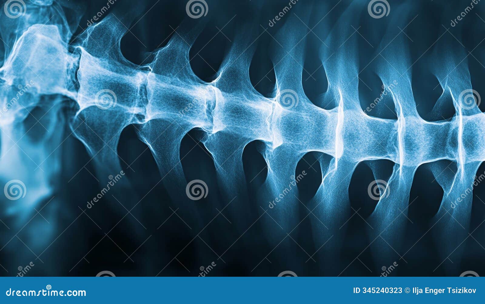 Degenerative Disc Disease X-ray of Spinal Column Showing Severe Disc ...