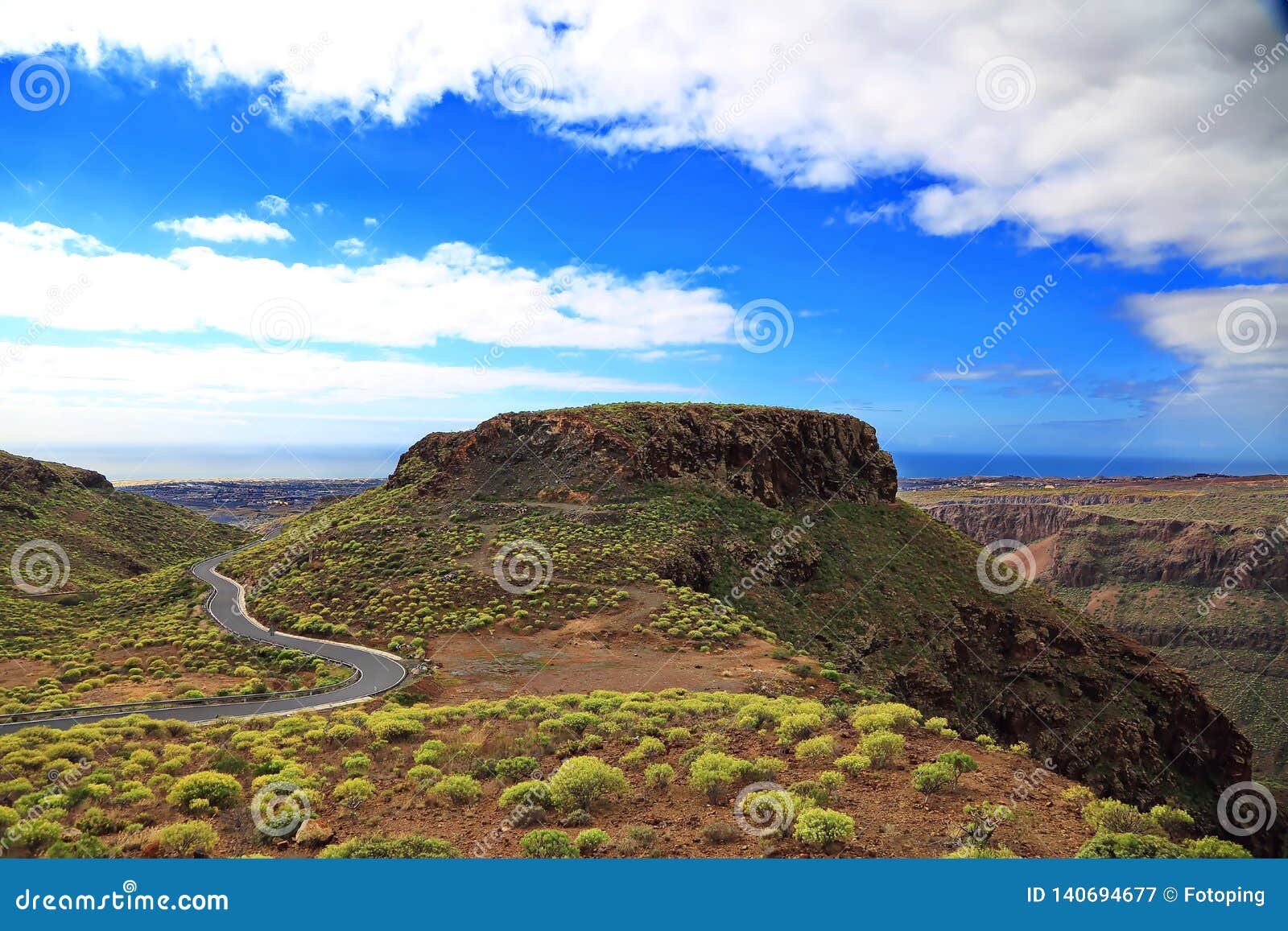 degollada de la yegua is a plateau in gran canaria