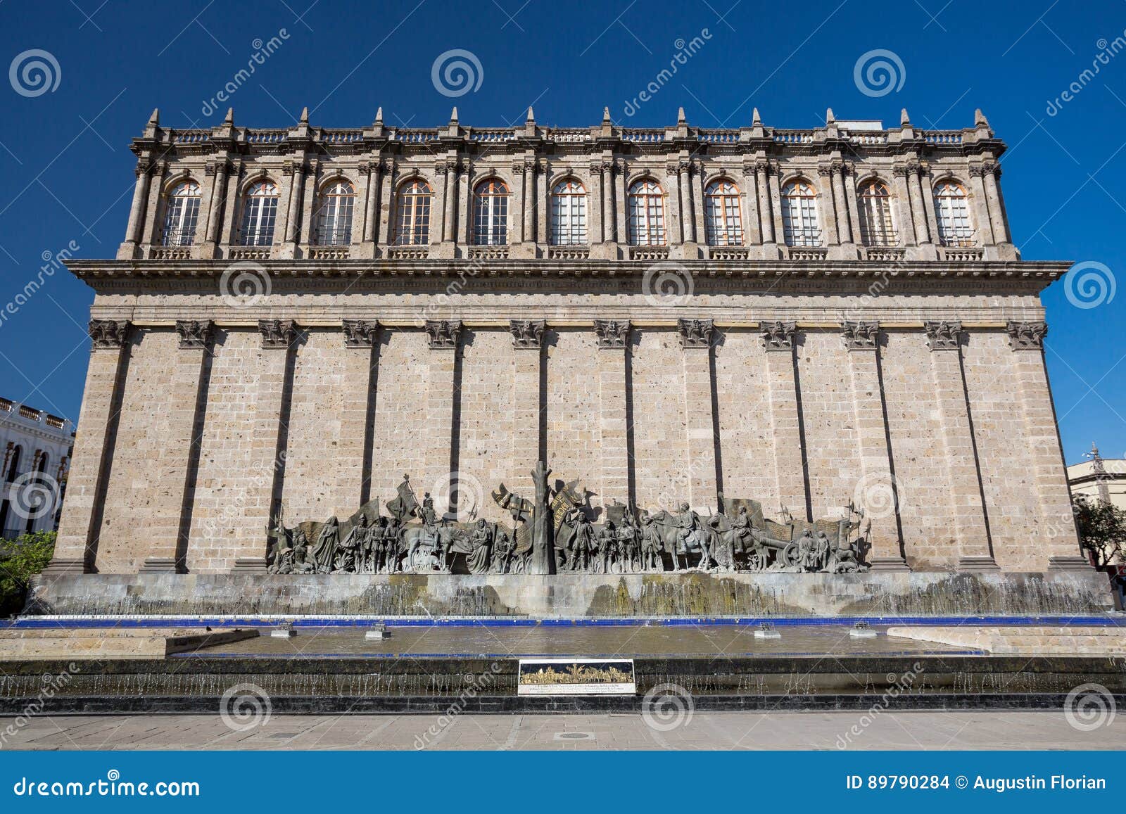 degollado theatre, guadalajara, mexico.