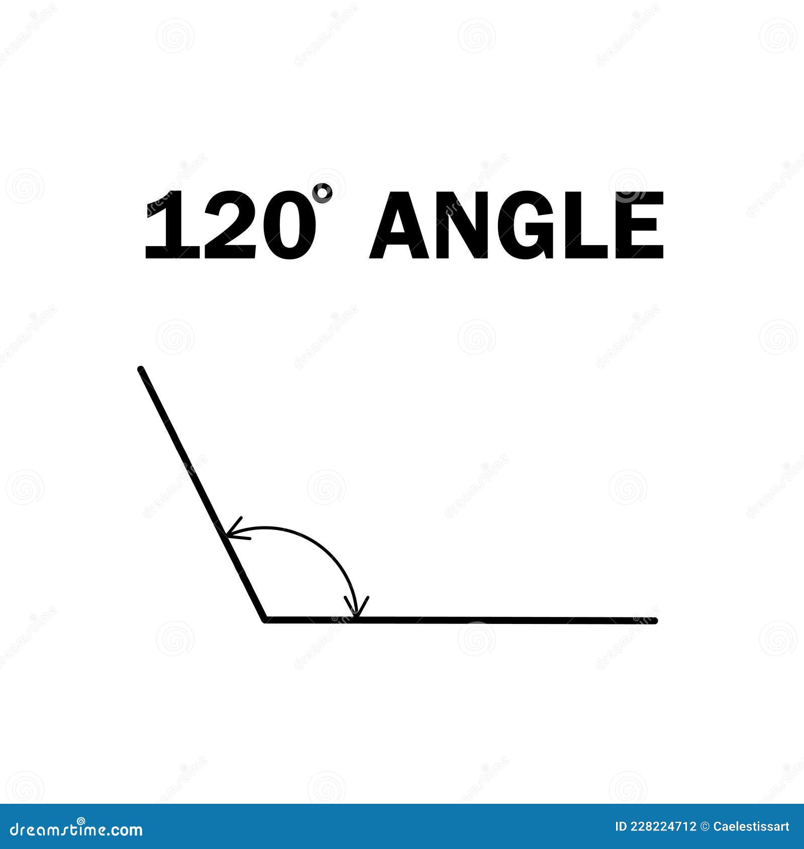 120 Degree Angle Geometric Mathematical Angle With Arrow Vector Icon 120-degree-angle-geometric-mathematical-angle-with-arrow-vector-icon