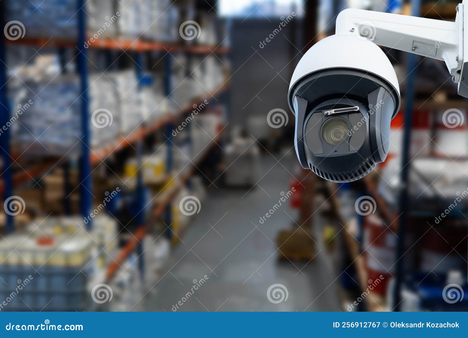 360 Degree Security Camera with Cloud System. Warehouse CCTV Camera