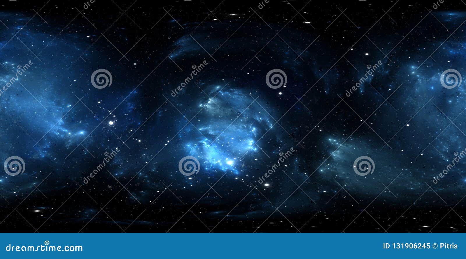 360 degree space nebula panorama, equirectangular projection, environment map. hdri spherical panorama. space background