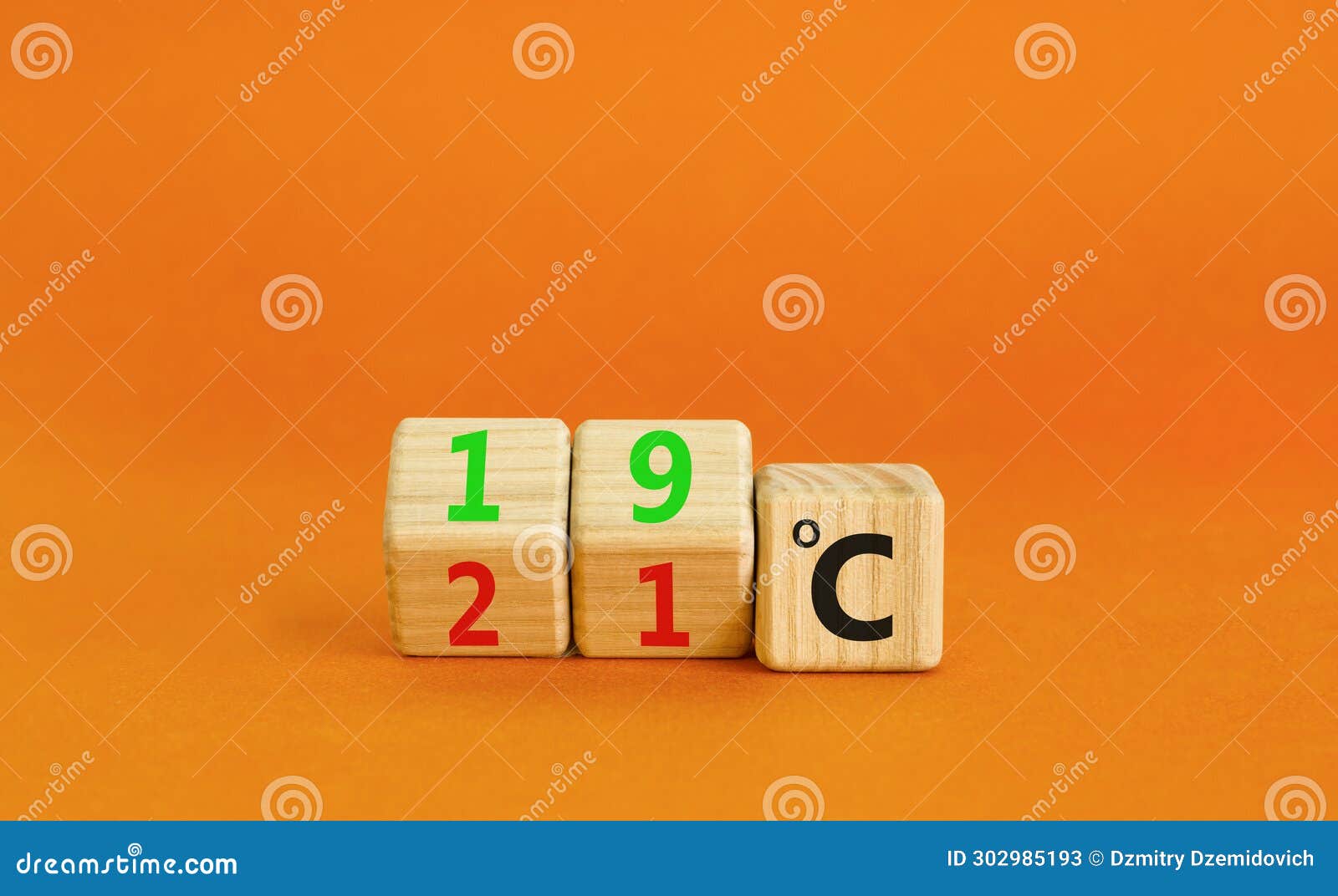 19 or 21 Degrees Celsius Symbol. Concept Word 19 or 21 Degrees Celsius ...