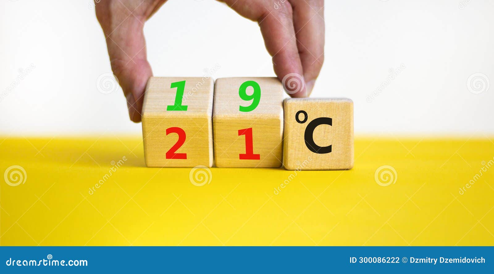 19 or 21 Degrees Celsius Symbol. Concept Word 19 or 21 Degrees Celsius ...
