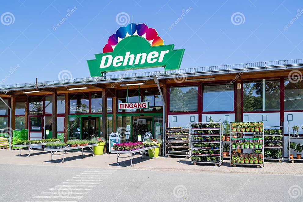 Dehner garden center editorial image. Image of company 223537450