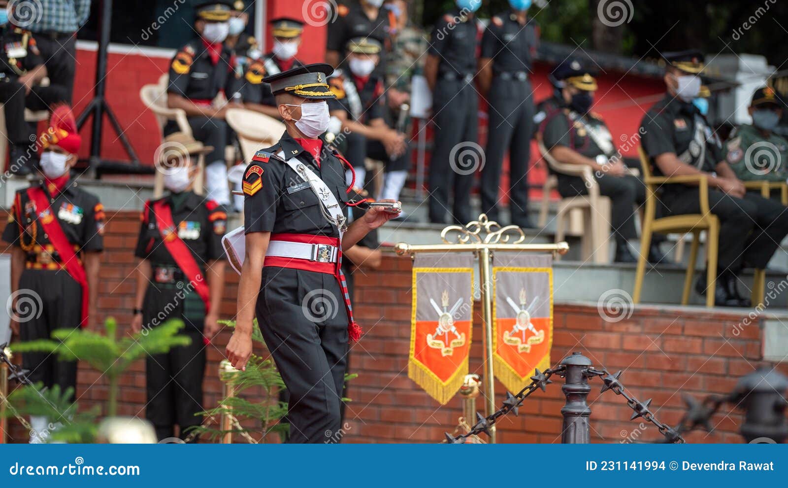 Indian Military Academy Ima Passing Out Parade 2021 Editorial Stock Image Image Of Commandant