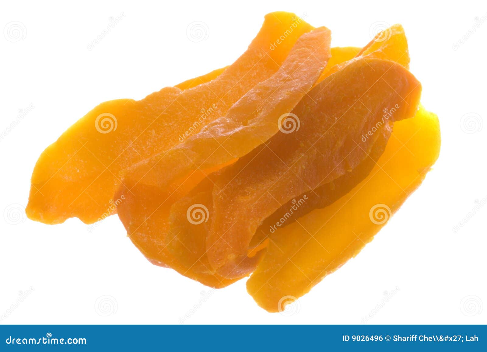 dehydrated sliced mango 