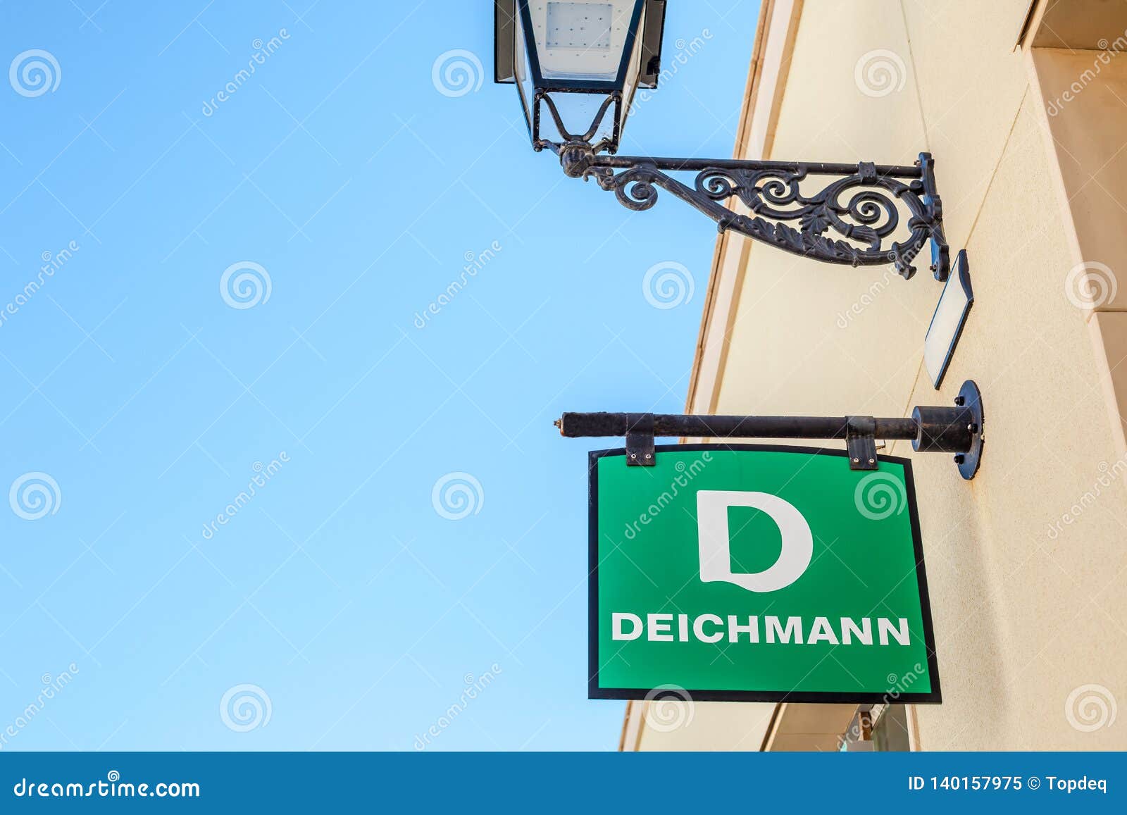 Deichmann Retail Footwear Stores Brand Logo Editorial Image - Image entrance, chain: 140157975