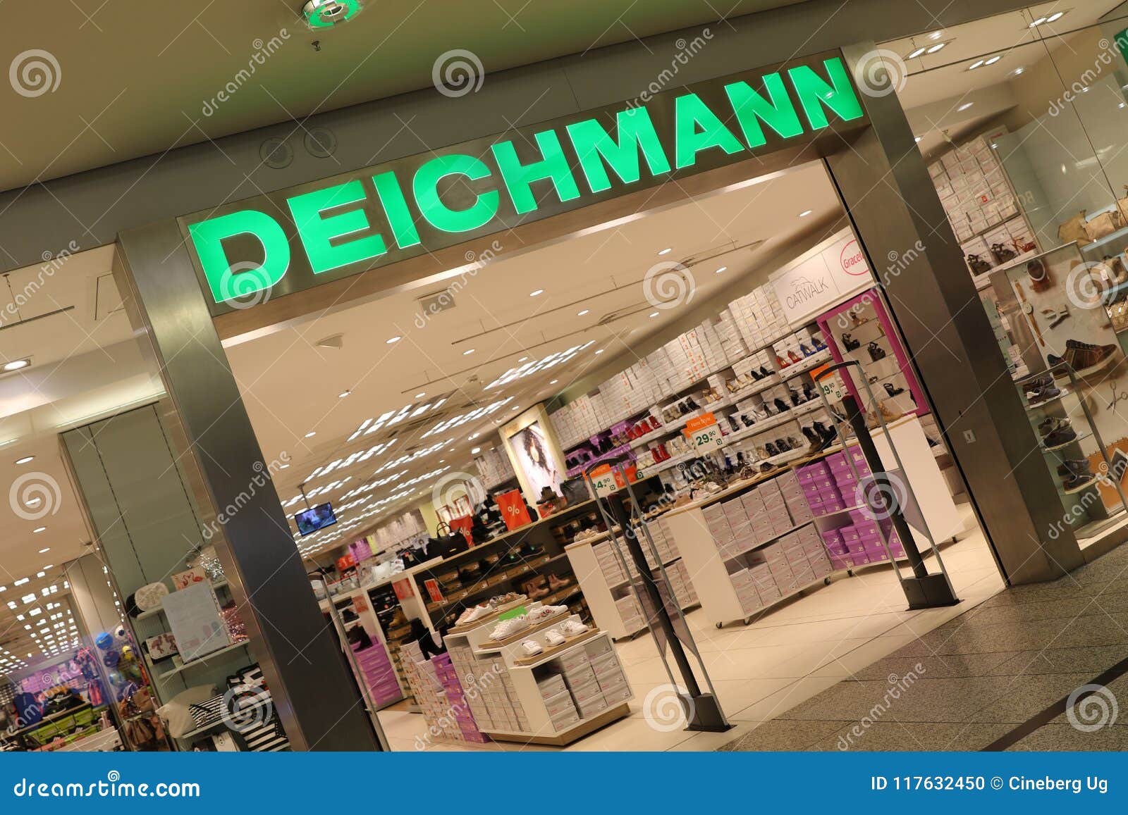 Deichmann editorial image. of berlin - 117632450
