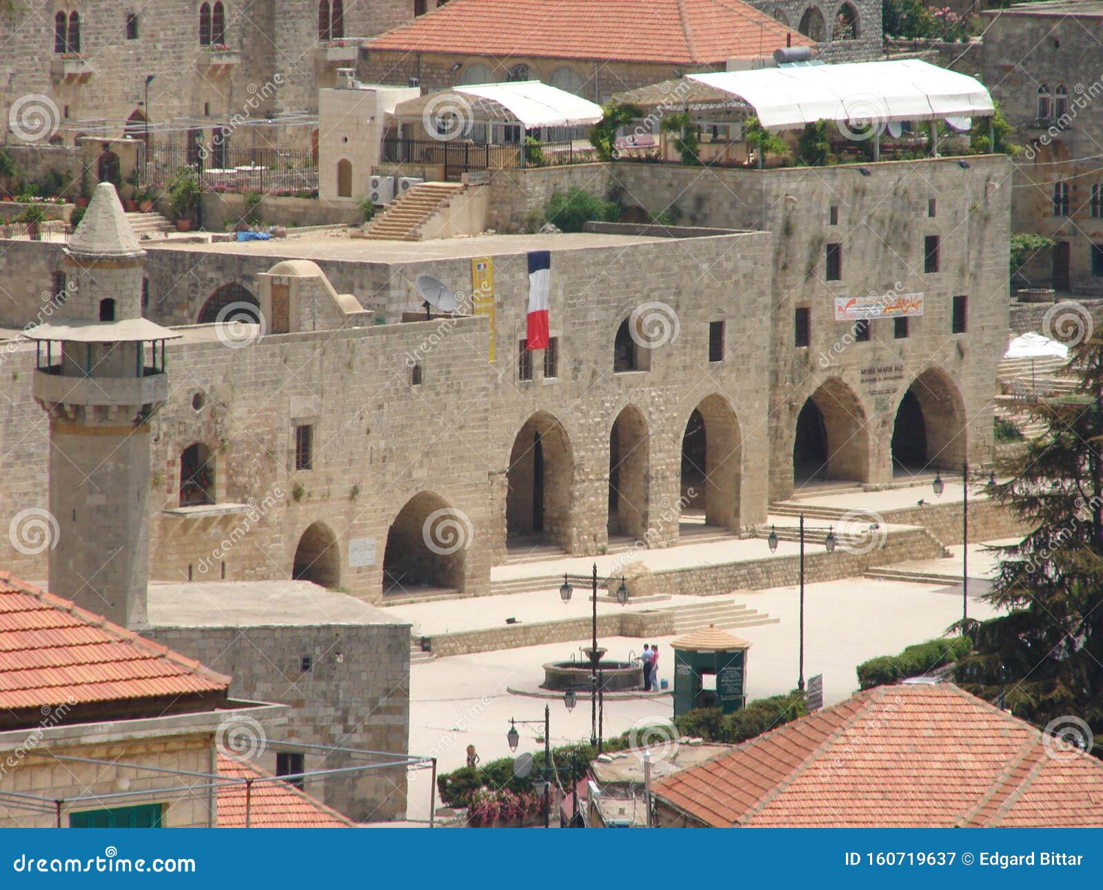 Deir El Kamar Located in Lebanon a Village in Shouf Area Stock Image -  Image of courtyard, destination: 160719637