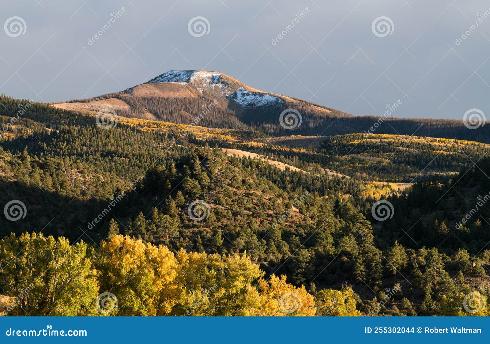 12,400 foot del norte peak near south fork colorado.