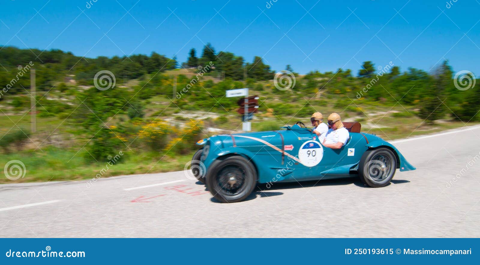 Famosa corrida italiana de carros antigos chega aos EUA