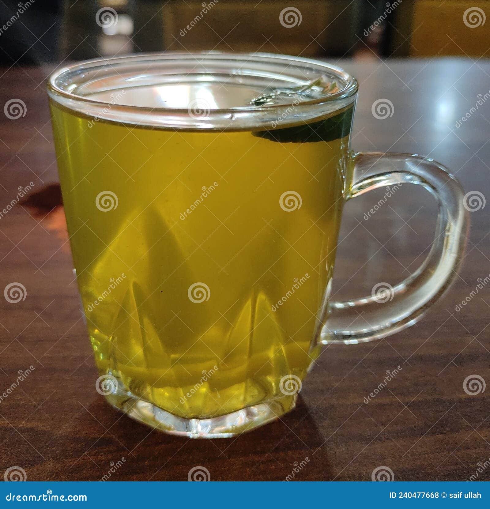 Sweet Green Tea is Ready for Drinking Stock Photo Image of drinking