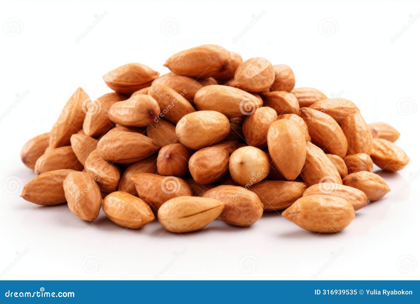 delectable salted roasted peanuts. generate ai