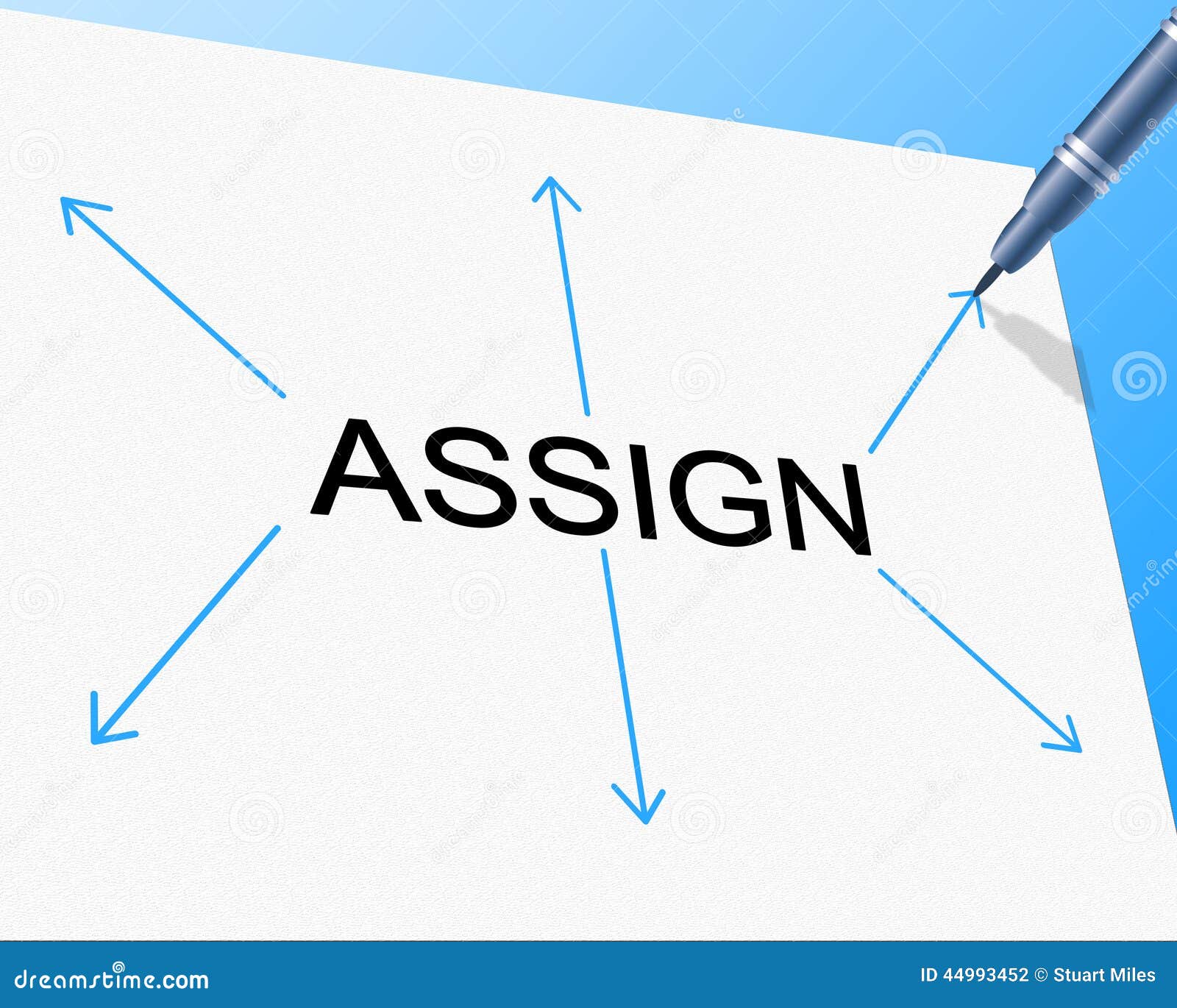 assign to be assigned
