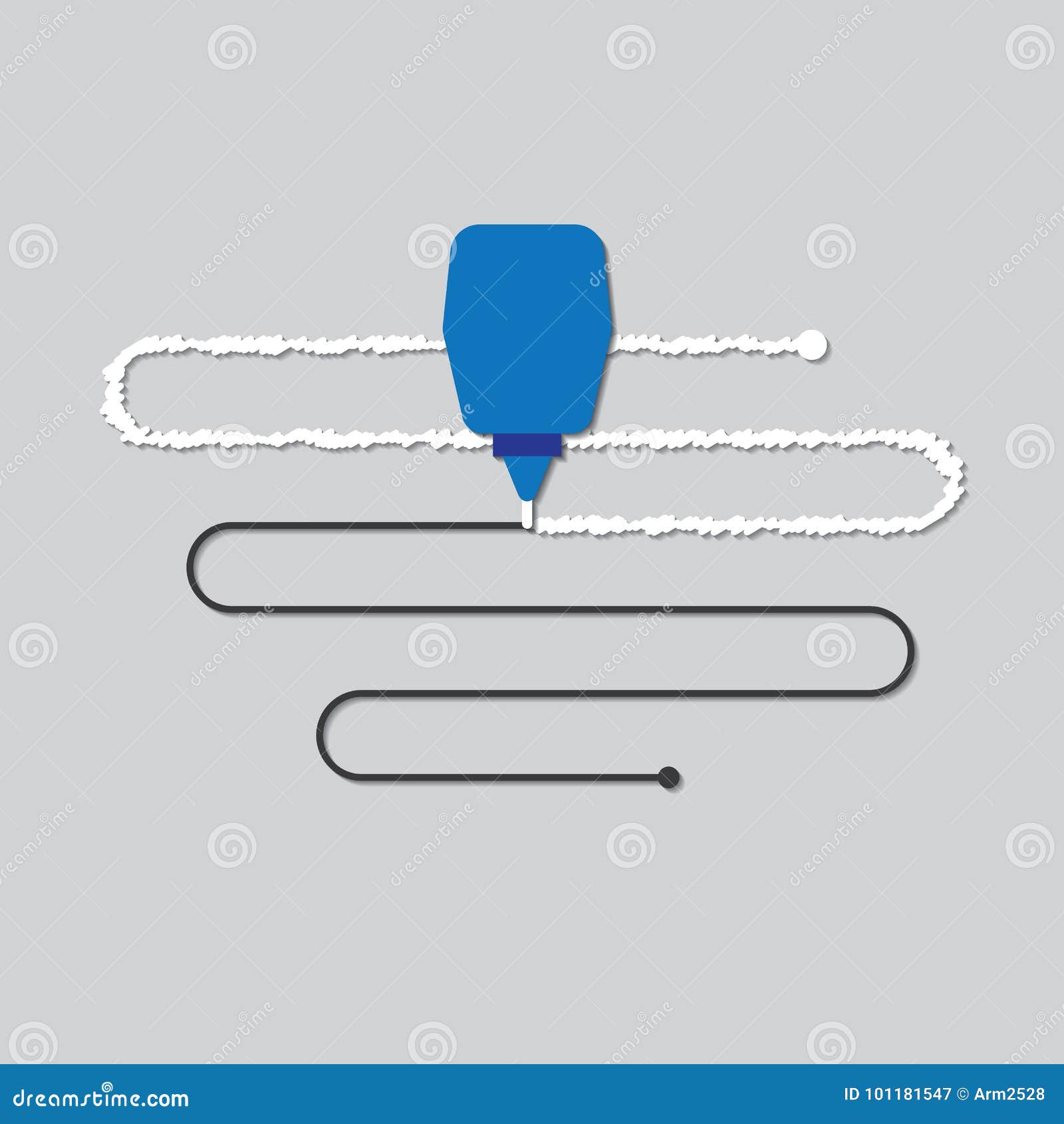 Liquid Paper Blue Paint Background. Fluid Painting Abstract Texture