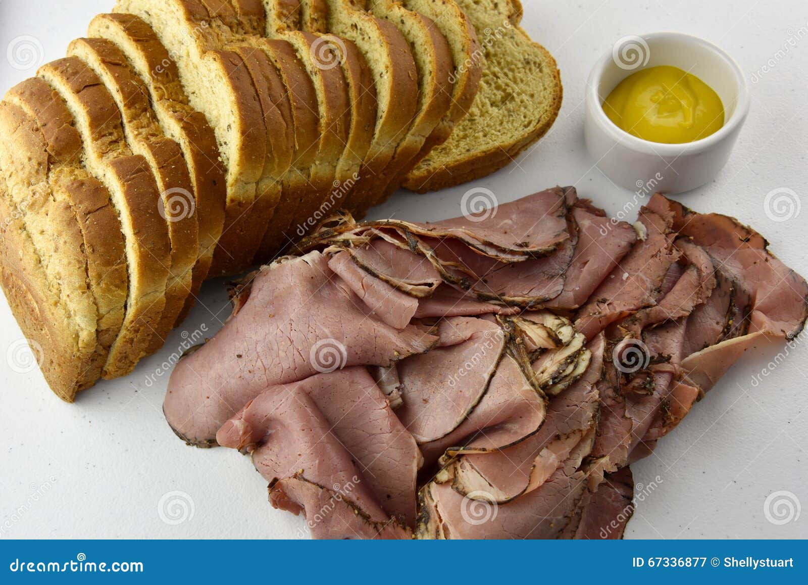 Deli Pastrami stock image. Image of beef, pound, thin 67336877