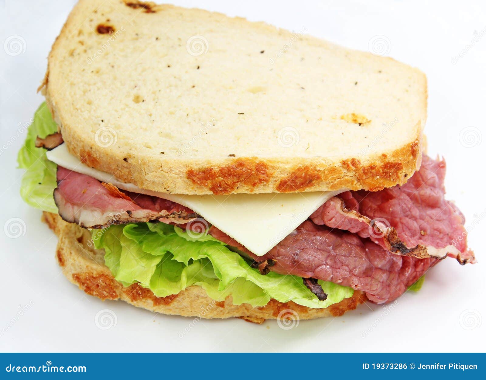Deli Sandwich stock photo. Image of bread, sandwich, lunch 19373286