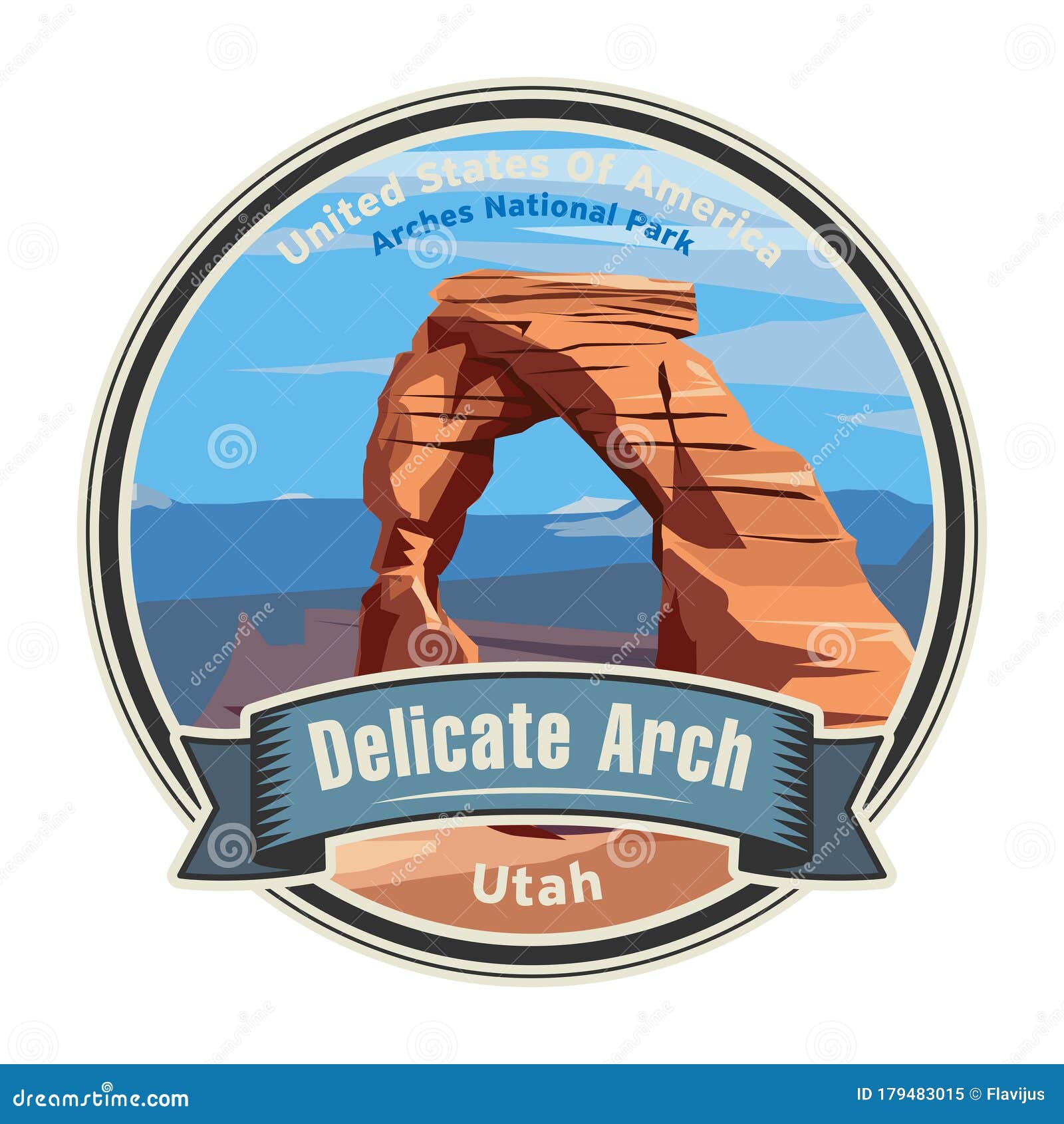 delicate arch in arches national park, utah, united states