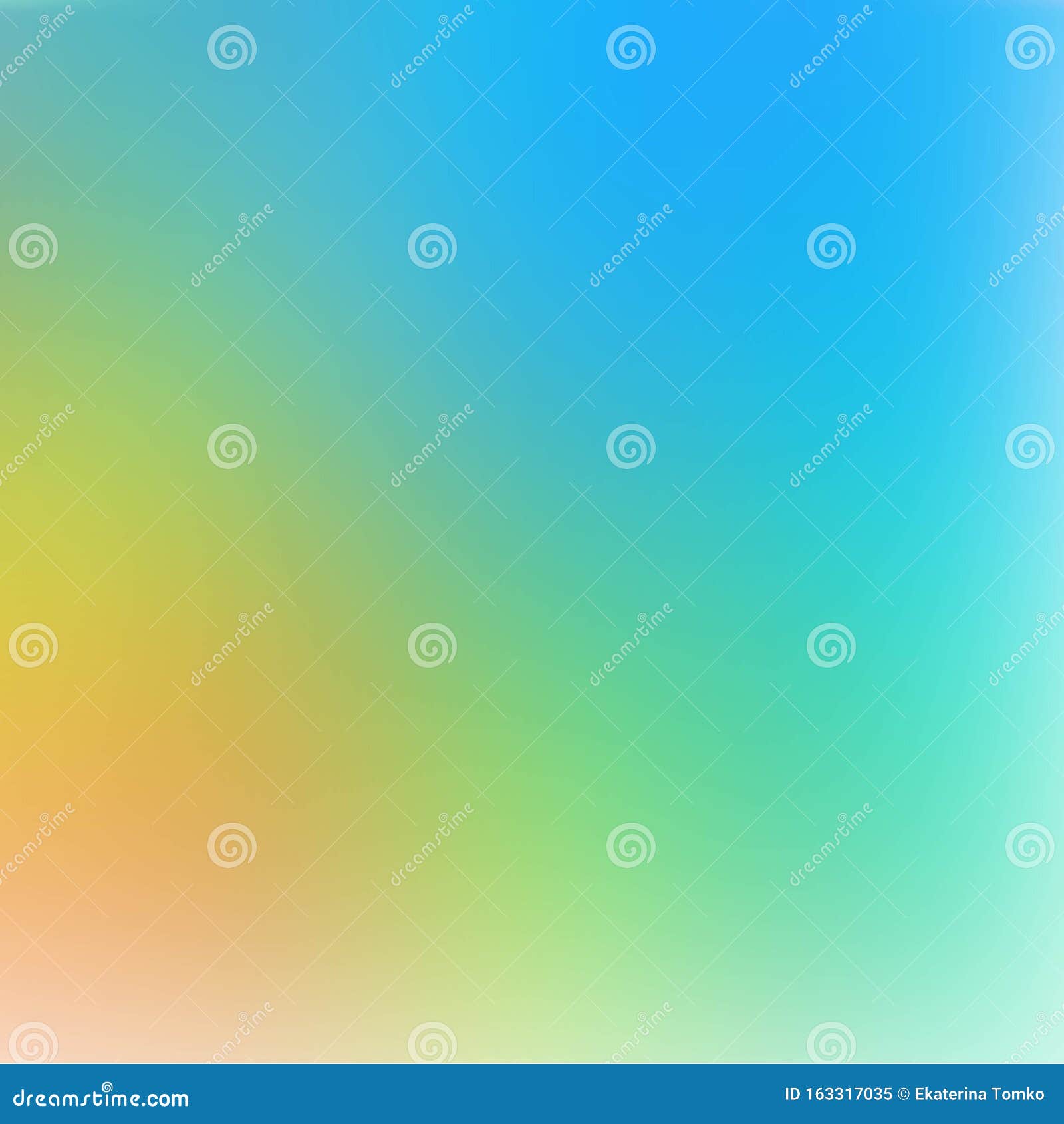 Delicate Blue Defocus Illustration Abstract Sky Plain Background