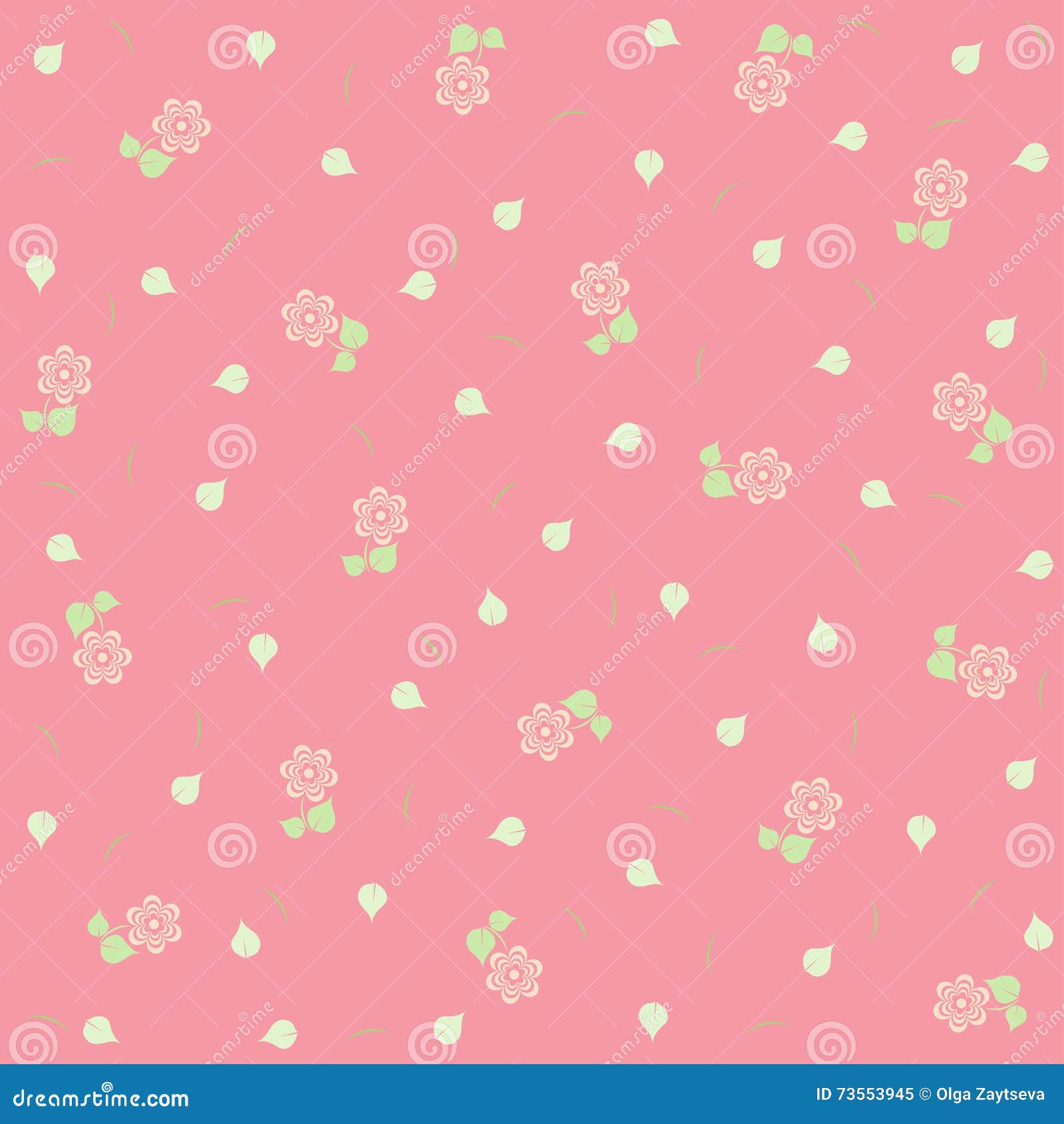 Delicate Floral Background. Stock Illustration Illustration of