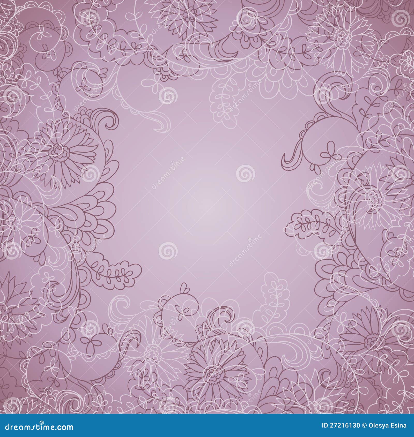 Delicate flower background stock vector. Illustration of grunge 27216130