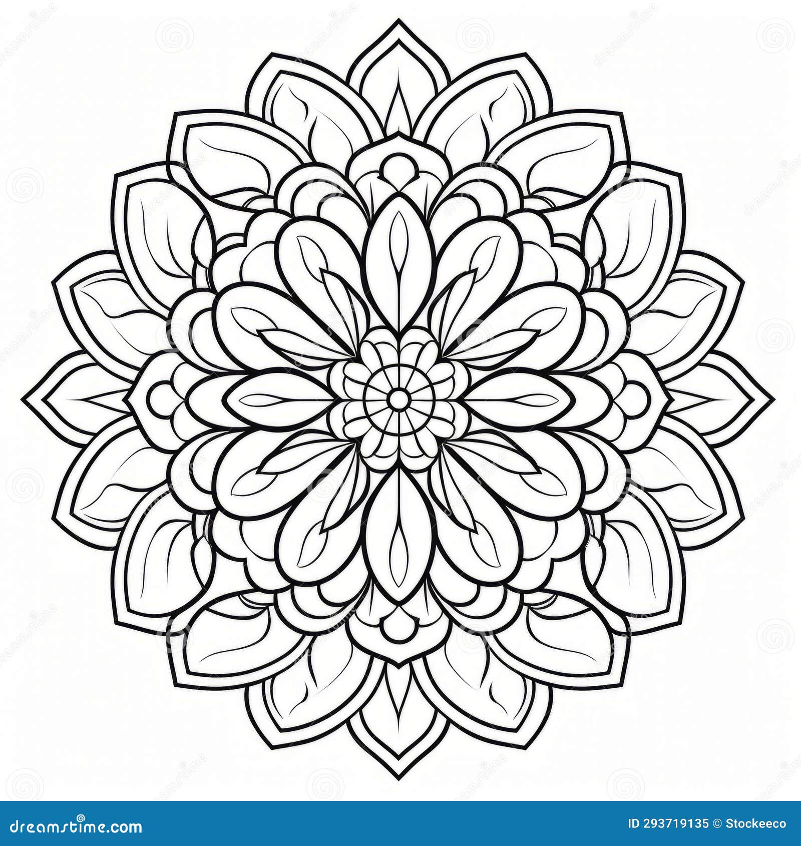 Flower Shapes, Free Printable Templates & Coloring Pages