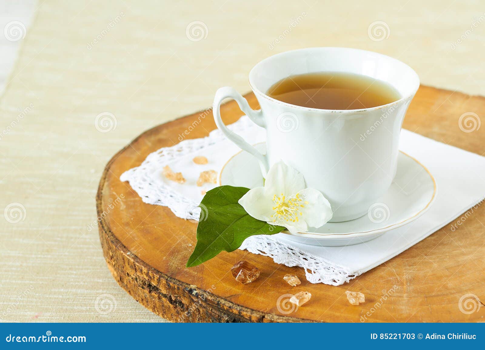 Delicate jasmine tea stock image. Image of vintage, vegan 85221703