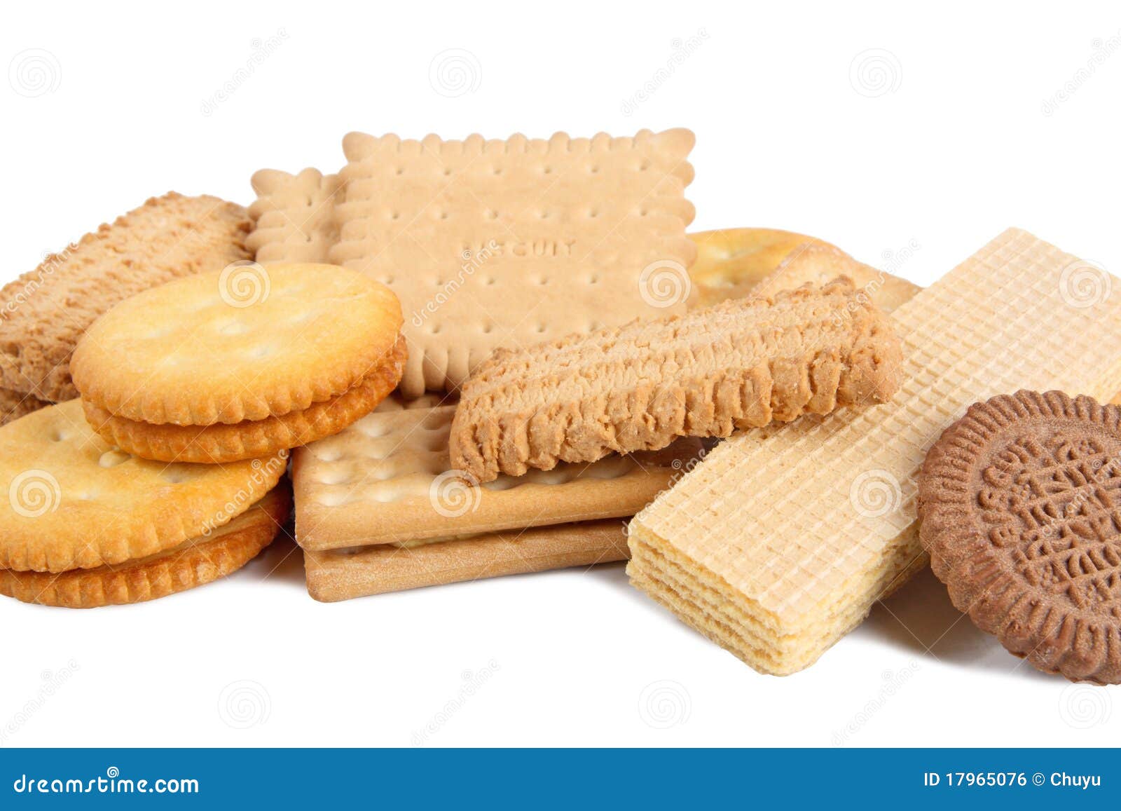 Delicious biscuits stock photo. Image of baked, meal 17965076