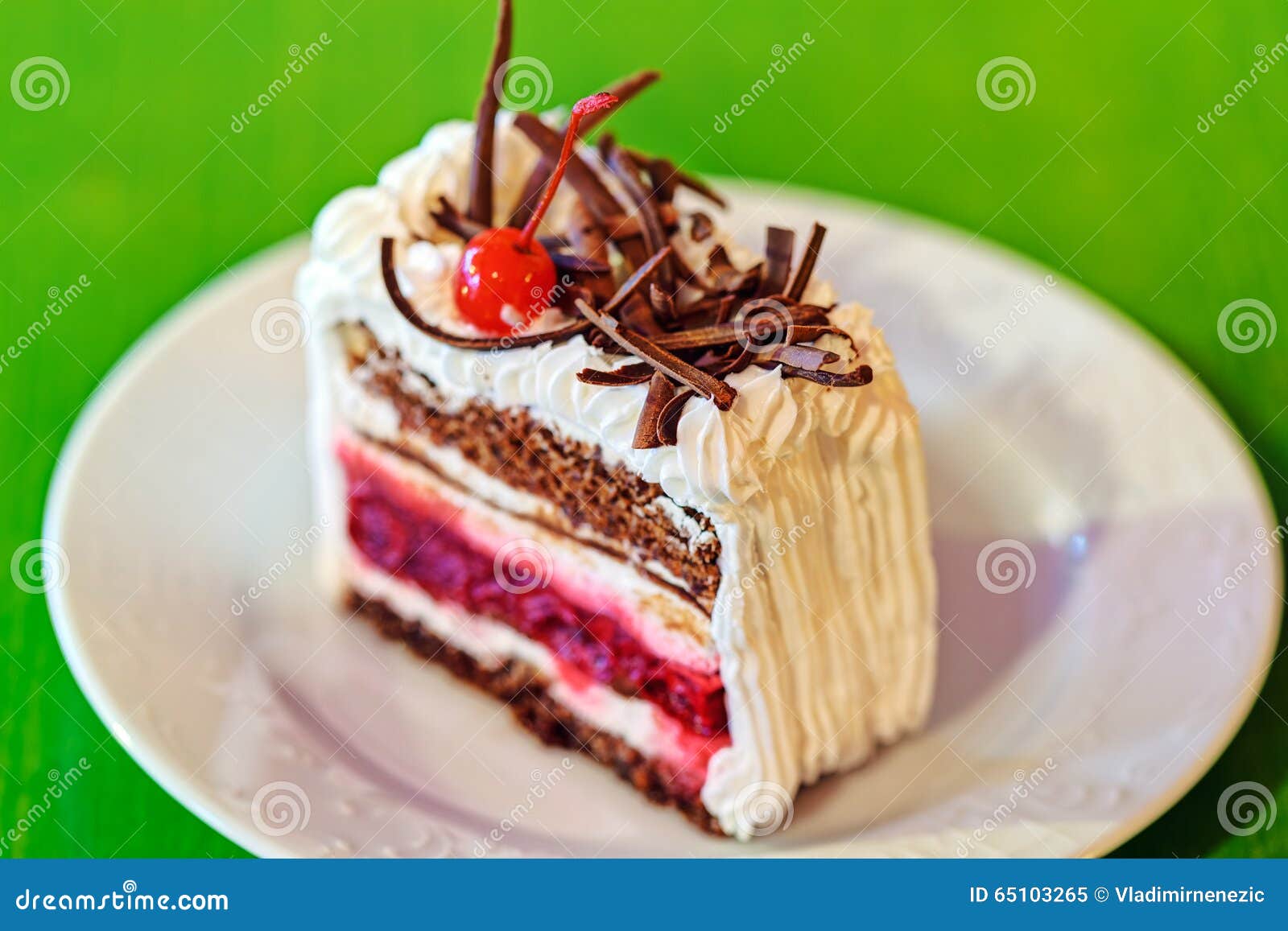 Delicious cake slice stock image. Image of icing, shop 65103265
