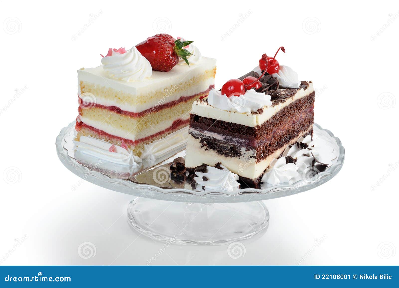 Delicious Cakes stock image. Image of gourmet, chocolate 22108001