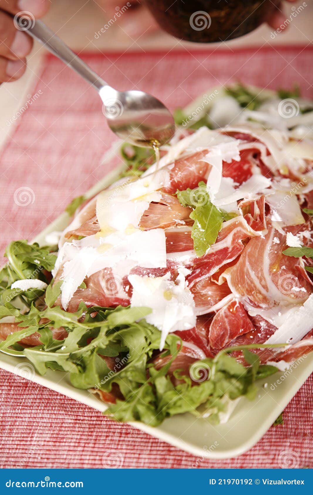 Delicious Chicken with Bacon and Lettuce Stock Photo - Image of treat